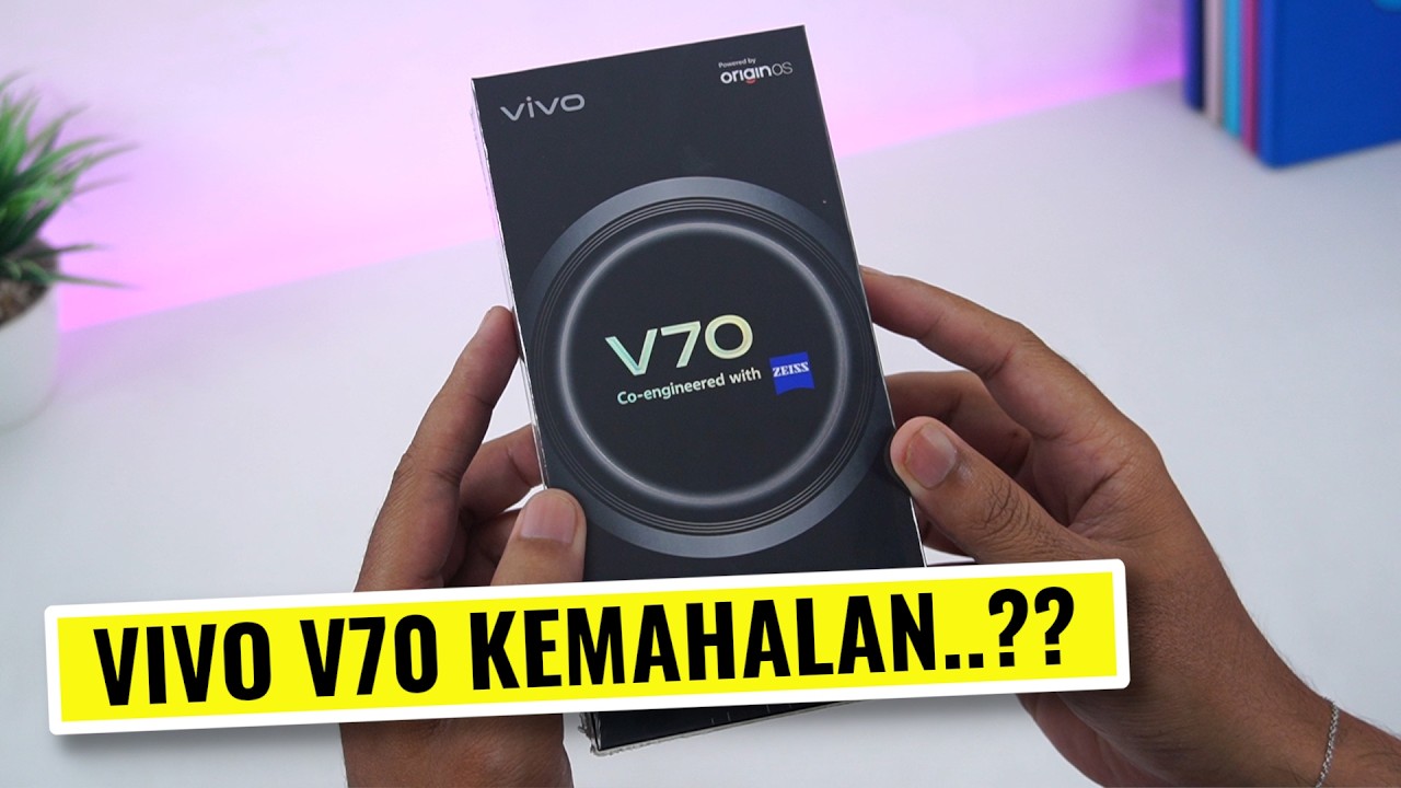 ⚡ Kemahalan..?! Kupas Tuntas VIVO V70 Indonesia: Unboxing + Kesan Pertama