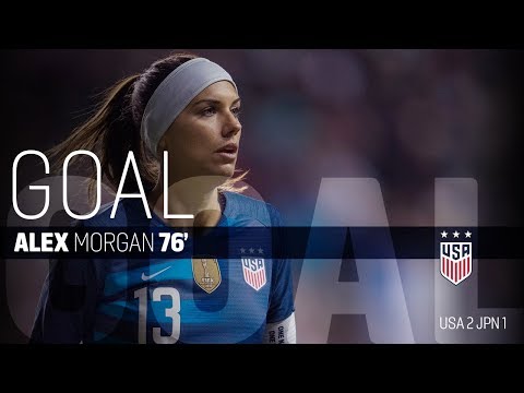WNT vs. Japan: Alex Morgan Goal - Feb. 27, 2019