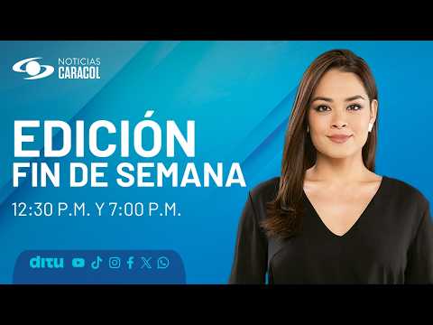Noticias Caracol | Emisión mediodía fin de semana (23 de mayo de 2026)