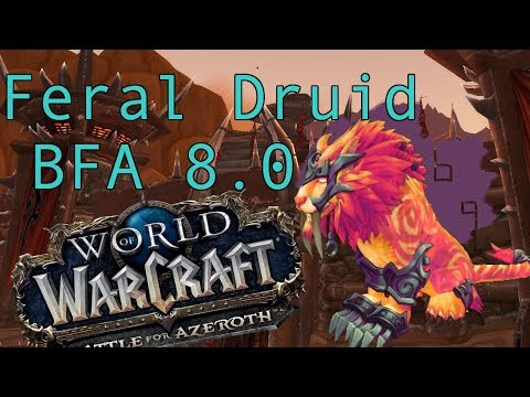 Feral druid 8.0  BFA - EP.1