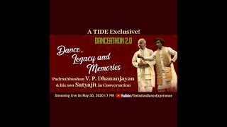 #Shorts | Dance, Legacy & Memories   Legendary V P Dhananjayan & Satyajit Father and Son talk-2|TIDE