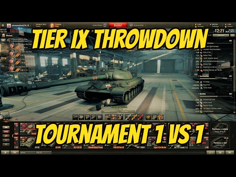 World of Tanks || Tier 9 Throwdown Tournament 1 vs 1 - Mittengard - First Attempt to Tournament