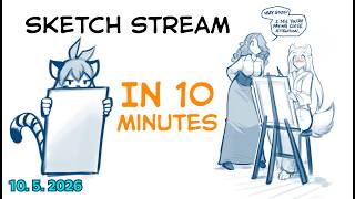 Twokinds - Sketch stream 10. 5. 2026 in 10 minutes