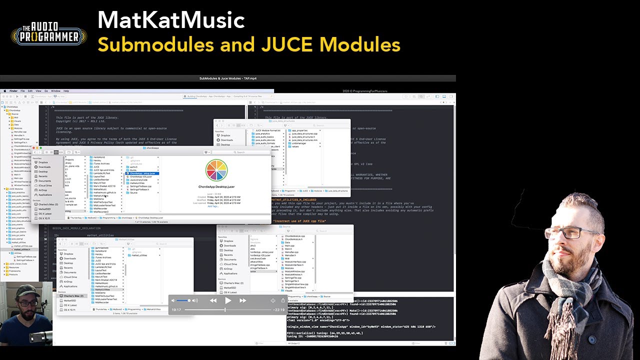 MatKatMusic - Submodules and JUCE Modules