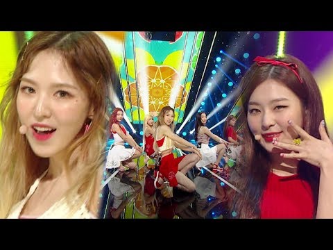 《EXCITING》 Red Velvet (레드벨벳) - Red Flavor (빨간 맛) @인기가요 Inkigayo 20170730