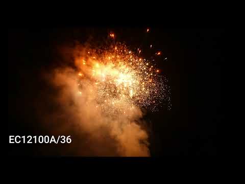 EC12100/36-MIX4 - Пиробатерия,Ф30mm,36s,MIX,4/1