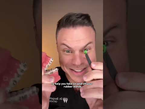 I Changed Flossing With Braces FOREVER! #shorts