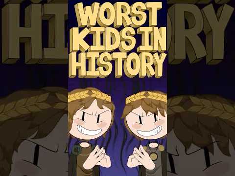 Roman Emperors Fratricide | Worst Kids in History #shorts