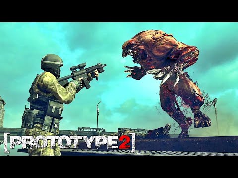 PROTOTYPE 2 NPC Wars 8 (Infected vs USMC & Blackwatch)