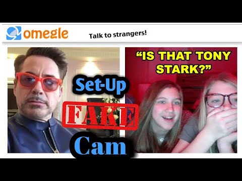 How to set up fake cam on omegle 2022 | Omegle fake facecam