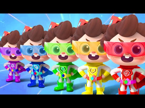 Kids Turn into Superheroes | Superhero Song | Nursery Rhymes & Kids Songs | BabyBus