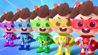 Download lagu Anak-anak Berubah Menjadi Pahlawan Super | Lagu Pahlawan Super | Lagu Anak-anak & Lagu Anak | BabyBus mp3