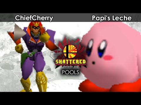 Smash 64: KoF | ChiefCherry V IB4DUAL | Papi's Leche - Shattered 122 Tournament SSB64