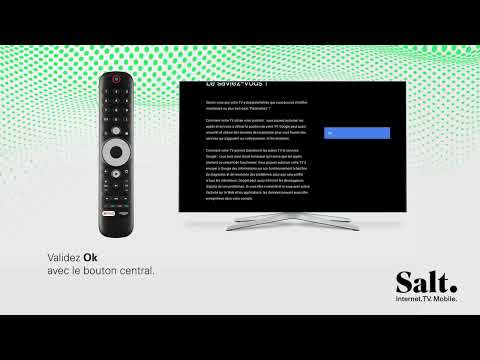Premiers pas avec votre Salt TV Box