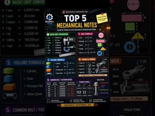 Vídeo relacionado con Mechanical Engineering Formulas Pocket Guide (McGrawHill Pocket Reference)