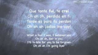 El Viernes Te Olvido Yo (Allison Iraheta) with onscreen lyrics and translation