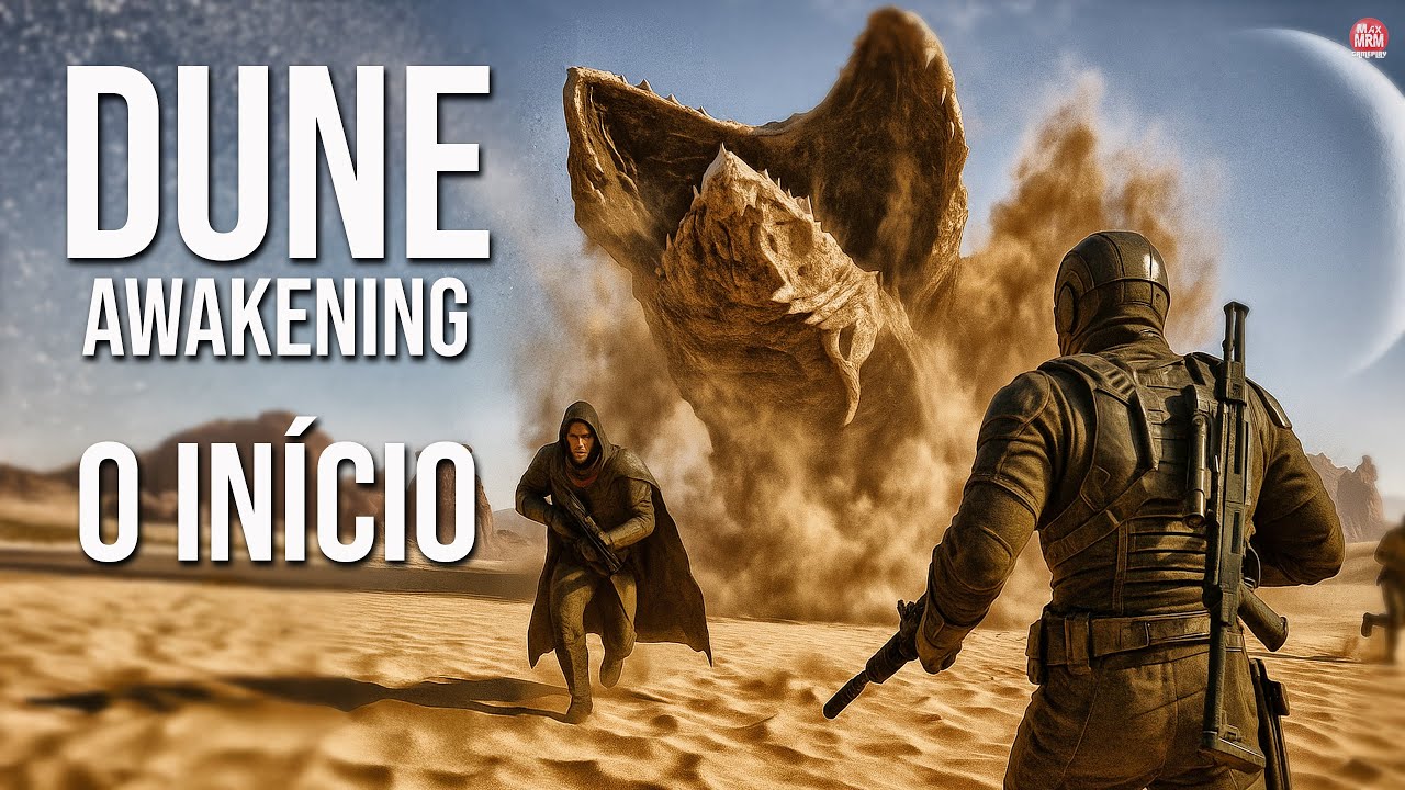 DUNE: AWAKENING - O INÍCIO DE GAMEPLAY em Português PT-BR