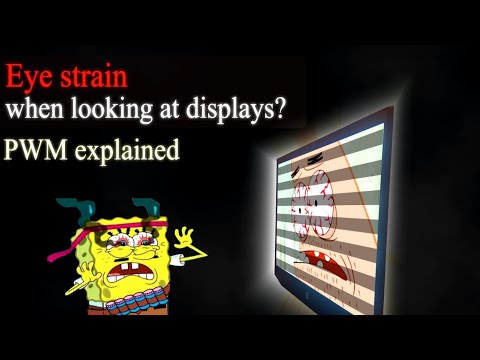 Eye strain when looking at displays? PWM explained
