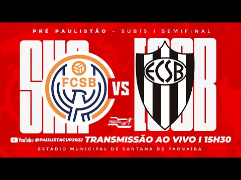 FC SKA BRASIL X EC SÃO BERNARDO - PRÉ PAULISTÃO SUB 15