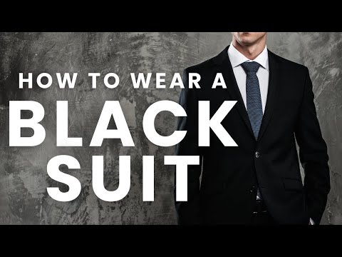 How to Wear a Black Suit: Essential Guide for Guys