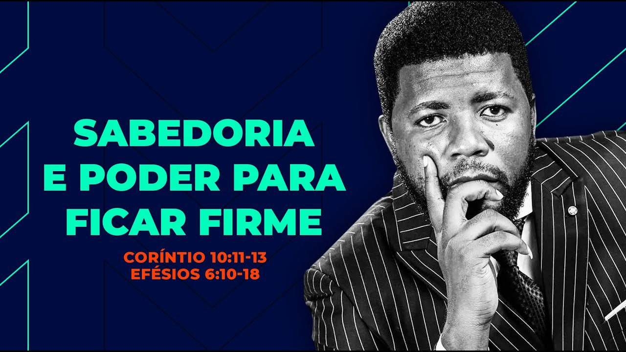 |  SABEDORIA E PODER PARA FICAR FIRME | COM PR. SADRAK MANUEL LUFUANKENDA |