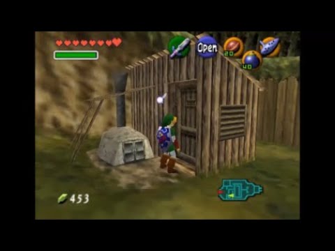 Ocarina of Time (N64) - How to get the Hookshot