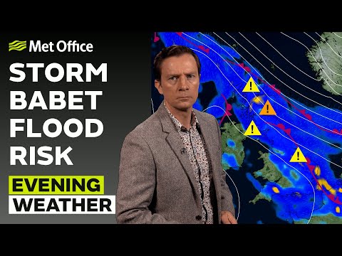 17/10/23 – Showery rain in the west – Evening Weather Forecast UK – Met Office Weather