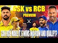 𝐋𝐀𝐒𝐓 𝐃𝐀𝐍𝐂𝐄? IPL Chennai Super Kings vs Royal Challengers Bangalore Preview | CSKvsRCB | Pdogg