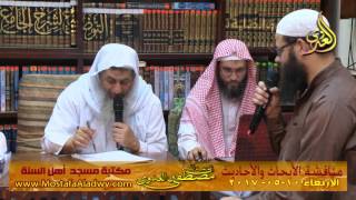 مناقشة الأبحاث والأحاديث بمكتبة مسجد أهل السنة بمنية سمنود 10 05 2017 5