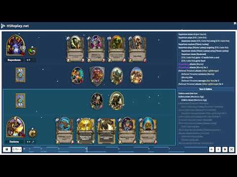 ProGaming - Hearthstone, Quest Paladin(643) vs Zoo Warlock(620) by Superkran and Entërra, Ranked ...