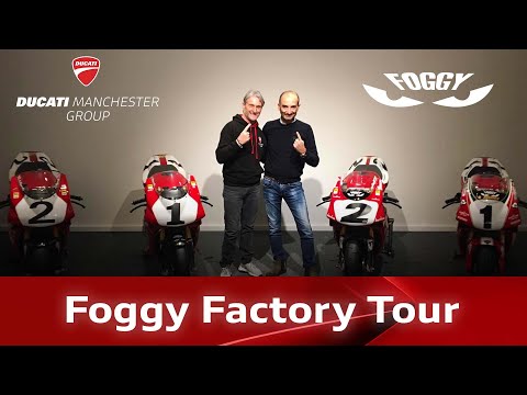 Ducati Factory Tour with Carl Fogarty