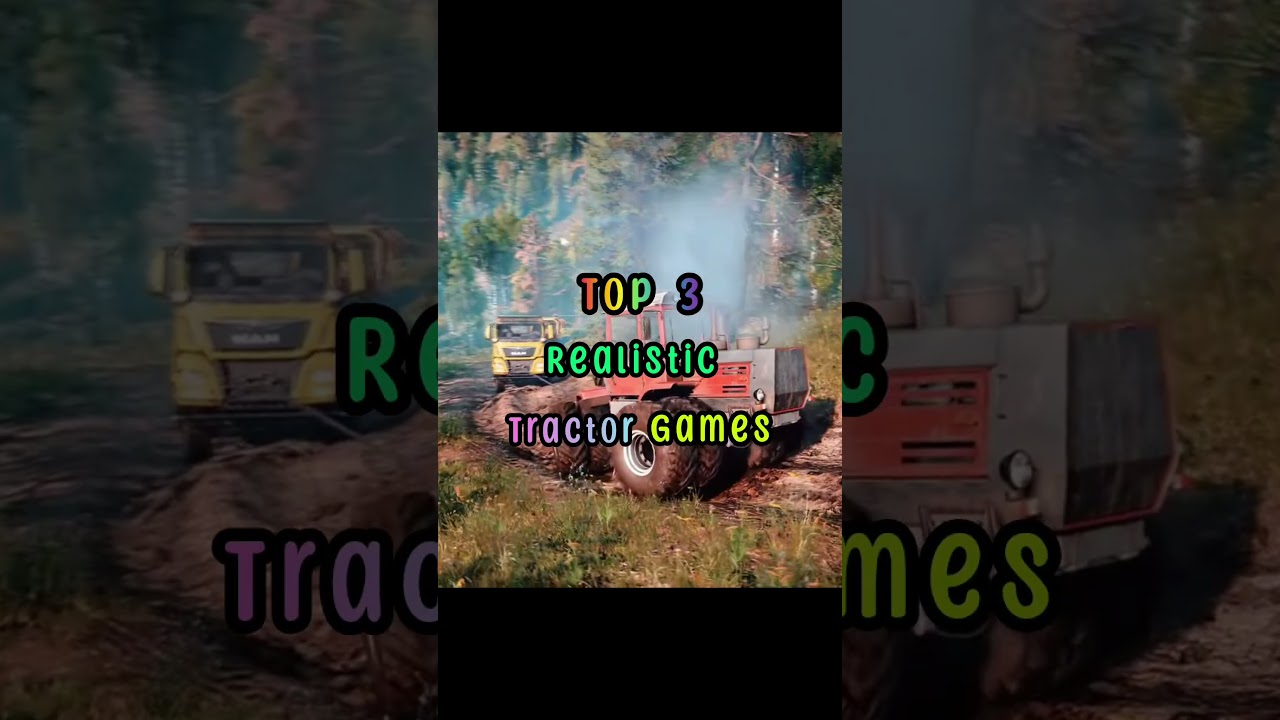 Best Realistic 📲  Tractor Games for Android! #gamingshorts #tractorgames