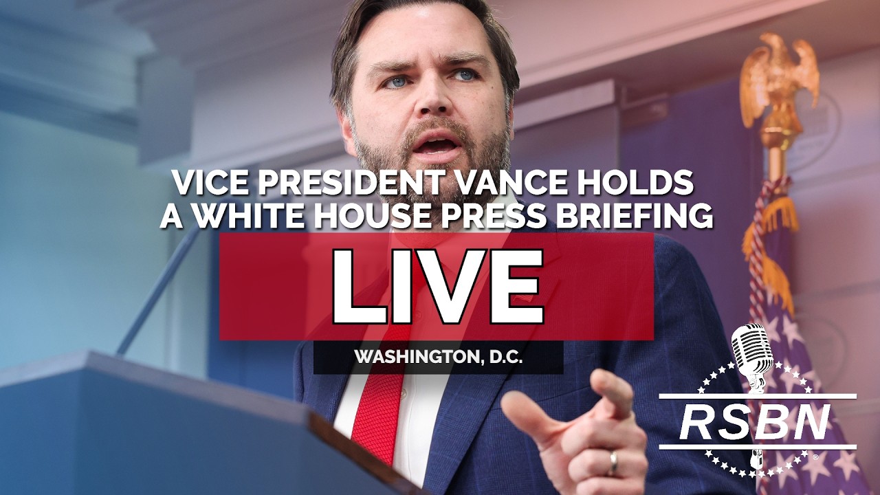 LIVE: Vice President JD Vance Holds a White House Press Briefing - 06/18/26