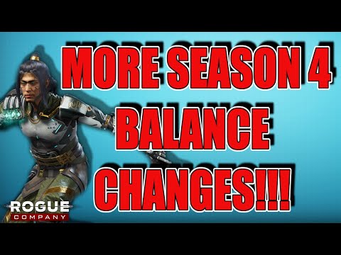 MORE SEASON 4 BALANCE CHANGES!!! - TALON GAMEPLAY - ROGUE COMPANY