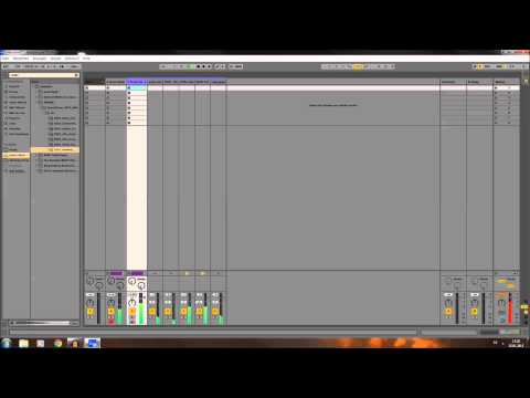 Ableton 9 Tutorial - Reihe TEIL 1 : DRUMRACK auf *Deutsch*