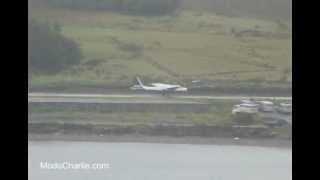 preview picture of video 'Aterrizaje en Ayacara de BN Islander CC-PAC'