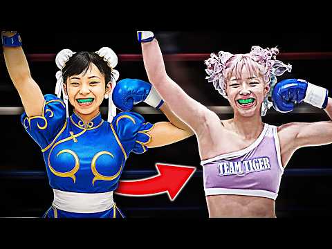 Japanese Kickboxer Only Uses Her Legs (Mona Kimura)