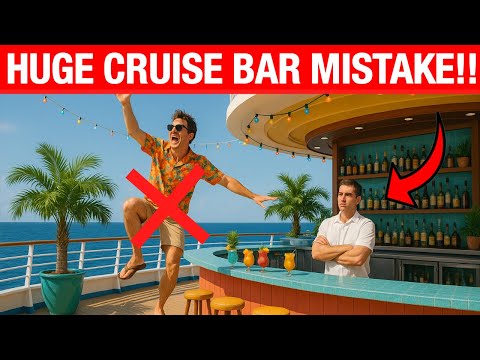 Cruise Ship SECRETS: NEVER Do This at a CRUISE Ship Bar
