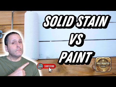 Solid Stain vs. Paint: Which Lasts Longer? Pros, Cons & Science Explained