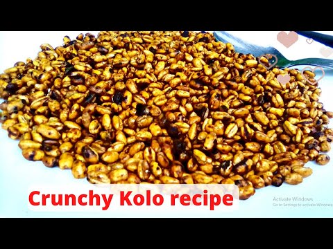 Ethiopian Cuisine: Crunchy Kolo recipe from barley grains | 2022