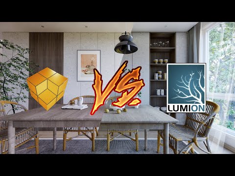 Enscape 2.9 vs Lumion 11 Render Comparison, Which one is better and faster?