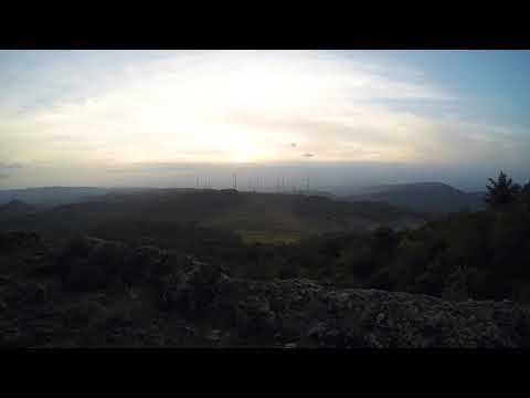 Sunset at the Bagong Peak of The Ancient Volcano or Nglanggeran