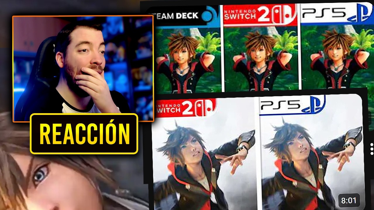 KINGDOM HEARTS IV en SWITCH 2 vs PS5: Mi REACCIÓN y OPINIÓN EN FRÍO del NUEVO TRÁILER