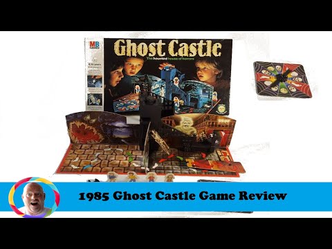 Ghost Castle 1985 Milton Bradley Board Game Review