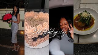21st BIRTHDAY VLOG 🥂| preparation + birthday dinner