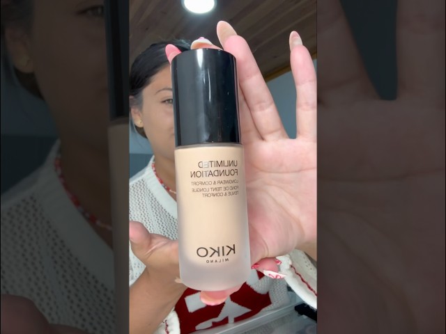 Vídeo relacionado con KIKO Milano Smart Hydrating Foundation 15 - N 20 | Base De Maquillaje Hidratante Y Uniformadora