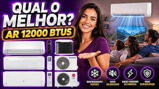 QUAL O MELHOR E IDEAL  AR CONDICIONADOS 12000 BTUS DE 2026 CUSTO BENEFÍCIO – QUAL VALE MAIS A PENA?✅
