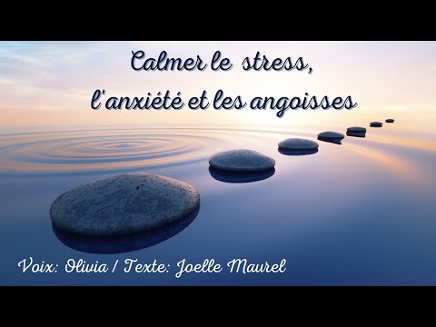 🌸 Méditation guidée - Calmer le stress, l'angoisse et l'anxiété - Hypnose - Reprogrammation