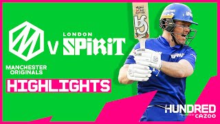 London Spirit Grab First Win! | Manchester Originals vs London Spirit -Highlights | The Hundred 2021