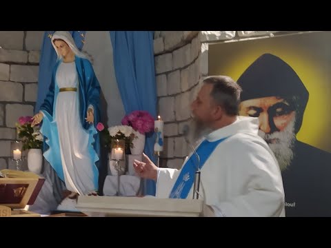 Charbel TV-Transmisja Mszy Świętej, godz.20.00-Florencja 18.08.2021